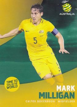 2017-18 Tap 'N' Play Football Australia #013 Mark Milligan Front