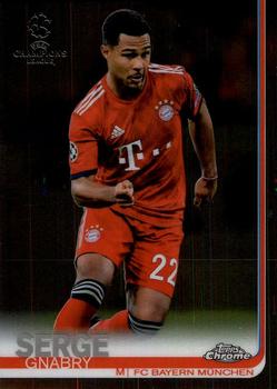 2018-19 Topps Chrome UEFA Champions League #53 Serge Gnabry Front