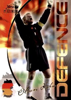 2003 Futera Platinum World Football #56 Oliver Kahn Front