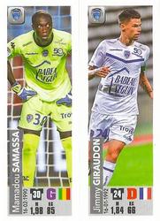 2018-19 Panini FOOT #558 Mamadou Samassa / Jimmy Giraudon Front