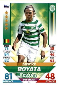 2018-19 Topps Match Attax SPFL #24 Dedryck Boyata Front