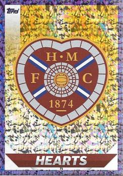 2018-19 Topps Match Attax SPFL #73 Heart of Midlothian Club Badge Front