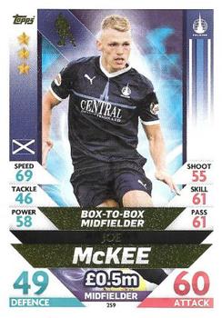 2018-19 Topps Match Attax SPFL #259 Joe McKee Front