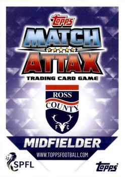 2018-19 Topps Match Attax SPFL #303 Michael Gardyne Back