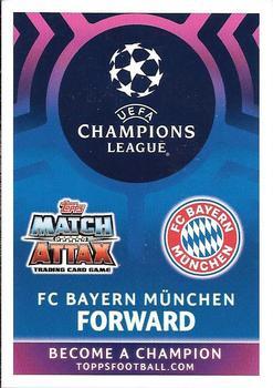 2019 Topps Match Attax UEFA Champions League Road To Madrid 19 #138 Robert Lewandowski Back