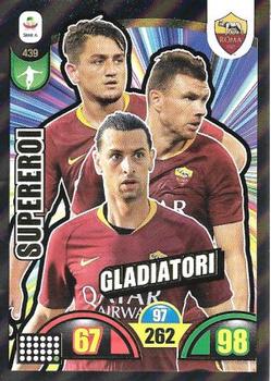 2018-19 Panini Adrenalyn XL Calciatori #439 Pastore / Ünder / Džeko Front