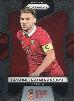 2018 Panini Prizm FIFA World Cup - Cyrillic #180 Branislav Ivanovic Front