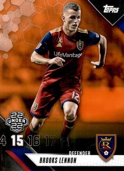 2019 Topps MLS - Orange #169 Brooks Lennon Front