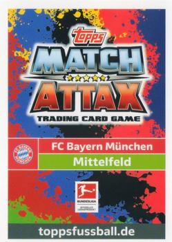 2018-19 Topps Match Attax Bundesliga Extra #619 James Rodriguez Back