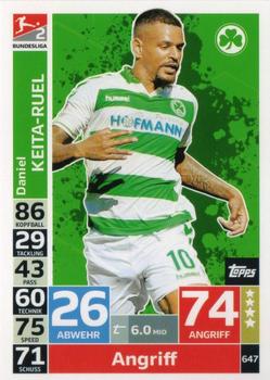 2018-19 Topps Match Attax Bundesliga Extra #647 Daniel Keita-Ruel Front