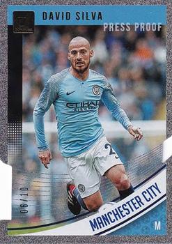 2018-19 Donruss - Press Proof Gold Die Cuts #42 David Silva Front