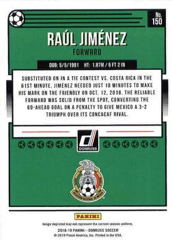 2018-19 Donruss - Press Proof Silver #150 Raul Jimenez Back