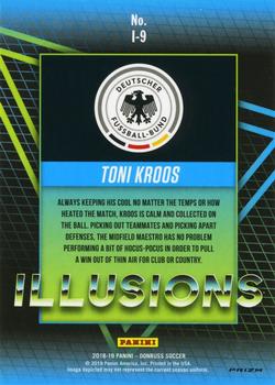 2018-19 Donruss - Illusions Silver #I-9 Toni Kroos Back
