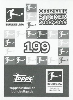 2018-19 Topps Bundesliga Offizielle Sticker Kollektion #199 FC Bayern Munchen Logo Back