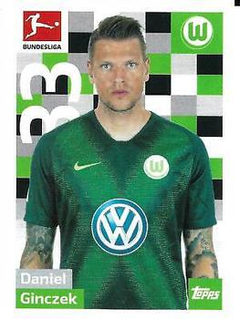 2018-19 Topps Bundesliga Offizielle Sticker Kollektion #271 Daniel Ginczek Front