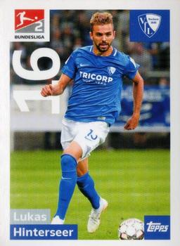 2018-19 Topps Bundesliga Offizielle Sticker Kollektion #280 Lukas Hinterseer Front