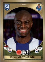 2017 Panini FIFA 365 Stickers #19 Bruno Martins Indi Front