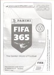 2017 Panini FIFA 365 Stickers #265 Giacomo Bonaventura Back