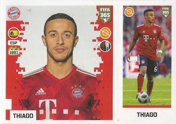 2019 Panini FIFA 365 (Blue Back) #145 Thiago Alcántara Front