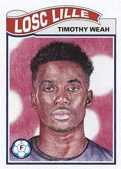 2019 Topps Living UEFA Champions League #98 Timothy Weah Front