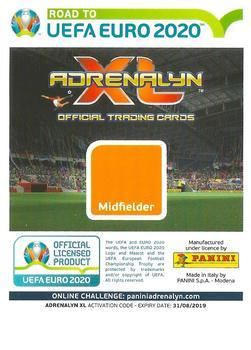 2019 Panini Adrenalyn XL Road to UEFA Euro 2020 #113 Jeff Hendrick Back