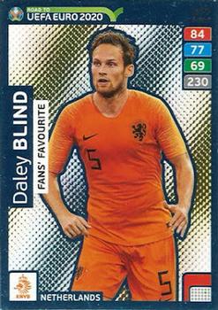 2019 Panini Adrenalyn XL Road to UEFA Euro 2020 #259 Daley Blind Front