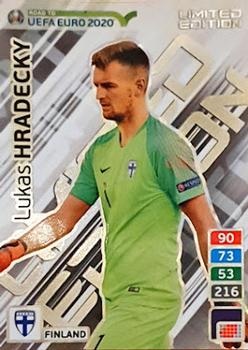 2019 Panini Adrenalyn XL Road to UEFA Euro 2020 - Limited Edition #NNO Lukas Hradecky Front