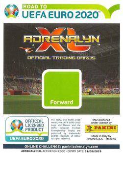 2019 Panini Adrenalyn XL Road to UEFA Euro 2020 - Limited Edition #NNO Teemu Pukki Back