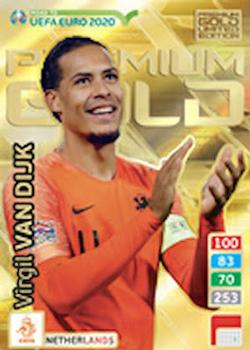 2019 Panini Adrenalyn XL Road to UEFA Euro 2020 - Limited Edition #NNO Virgil van Dijk Front