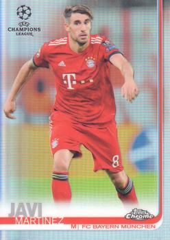 2018-19 Topps Chrome UEFA Champions League - Refractors #66 Javi Martinez Front