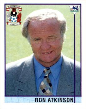 1995-96 Merlin's Premier League 96 #401 Ron Atkinson Front