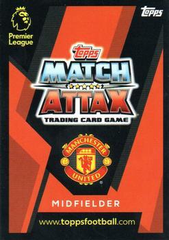 2018-19 Topps Match Attax Premier League Extra - Extra Boost #UC20 Ander Herrera Back