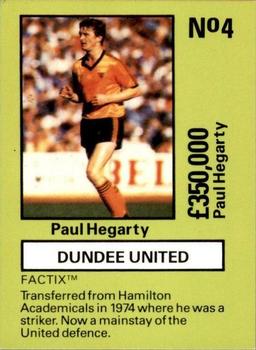 1987 Boss Leisure - Emlyn Hughes' Team Tactix #4 Paul Hegarty Front