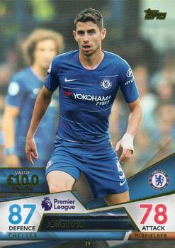 2018 Topps Match Attax Ultimate #29 Jorginho Front