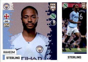 2019 Panini FIFA 365 (Pink Back) #39 Raheem Sterling Front