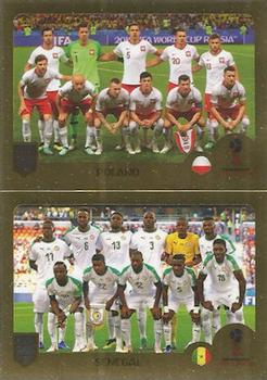 2019 Panini FIFA 365 (Pink Back) #392 Poland / Senegal Front