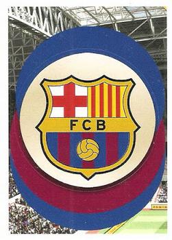 2019 Panini FIFA 365 (Green Back) #6 FC Barcelona Logo Front
