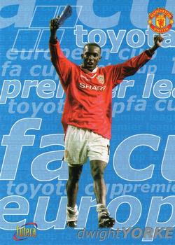 2000 Futera / Pokka Manchester United - Champions #CH4 Dwight Yorke Front