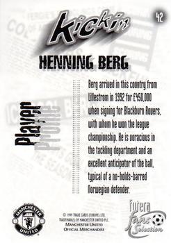 1999 Futera Manchester United Fans' Selection - Foil #42 Henning Berg Back