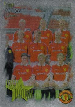 1999 Futera Manchester United Fans' Selection - Foil #91 Men at Work Front