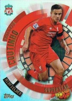 2015-16 Topps Premier Club #175 Philippe Coutinho Front