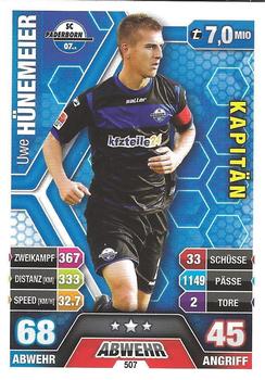 2014-15 Topps Match Attax Bundesliga Extra #507 Uwe Hünemeier Front