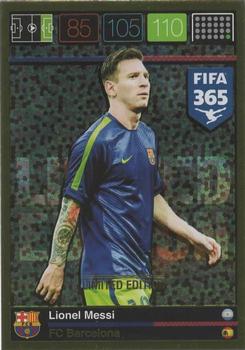 2015 Panini Adrenalyn XL FIFA 365 - Limited Edition #NNO Lionel Messi Front