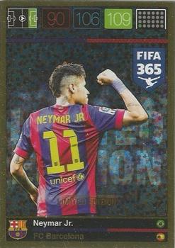 2015 Panini Adrenalyn XL FIFA 365 - Limited Edition #NNO Neymar Jr. Front
