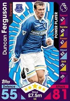 2016-17 Topps Match Attax Premier League - Legends #S4 Duncan Ferguson Front