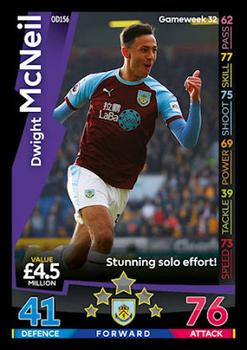 2018-19 Topps On-Demand Match Attax Premier League #OD156 Dwight McNeil Front