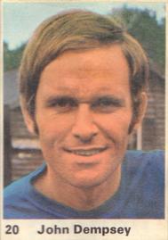 1971-72 Marshall Cavendish Top Teams #20 John Dempsey Front