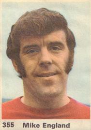 1971-72 Marshall Cavendish Top Teams #355 Mike England Front