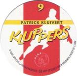 1995 Ajax Kluppers #9 Patrick Kluivert Back