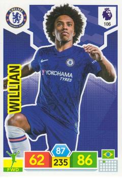 2019-20 Panini Adrenalyn XL Premier League #106 Willian Front